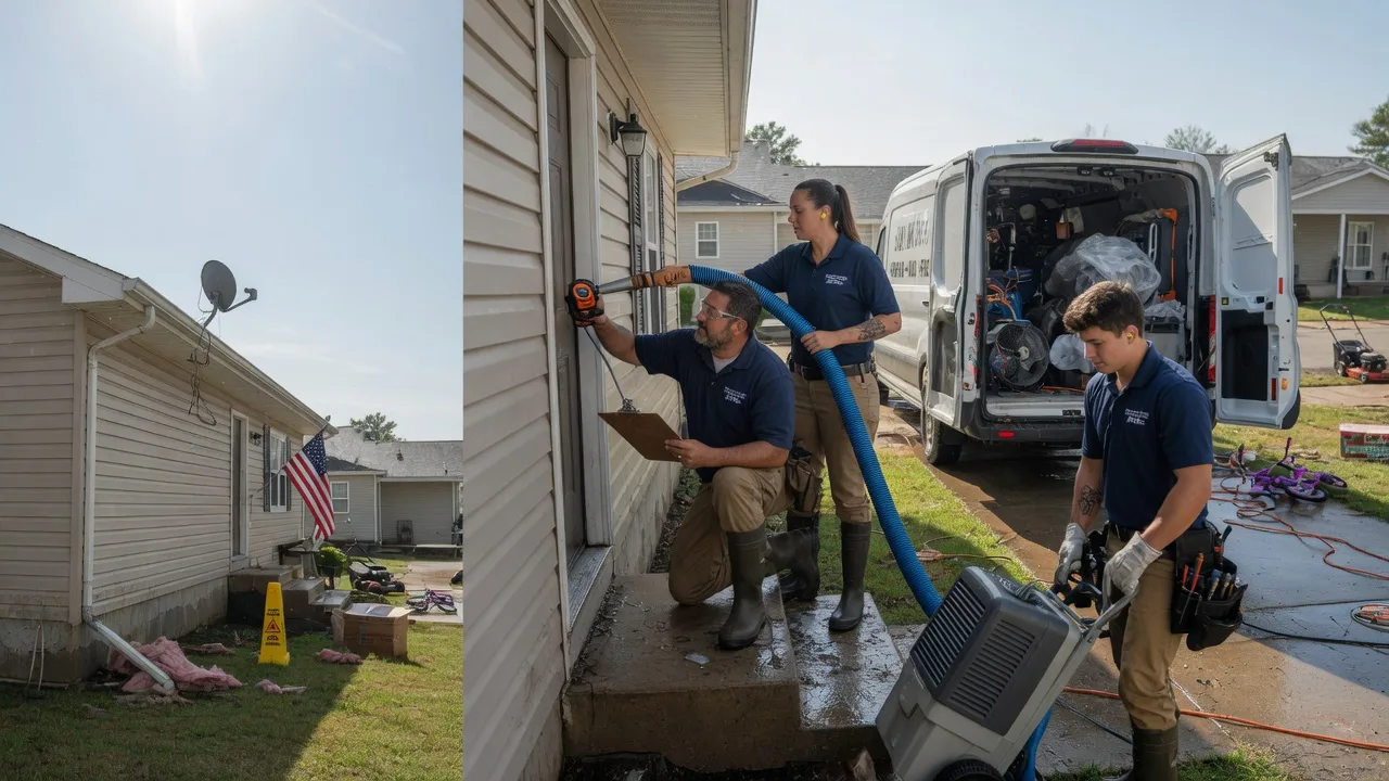 Ceiling Water Damage Restoration in Middletown, DE near me